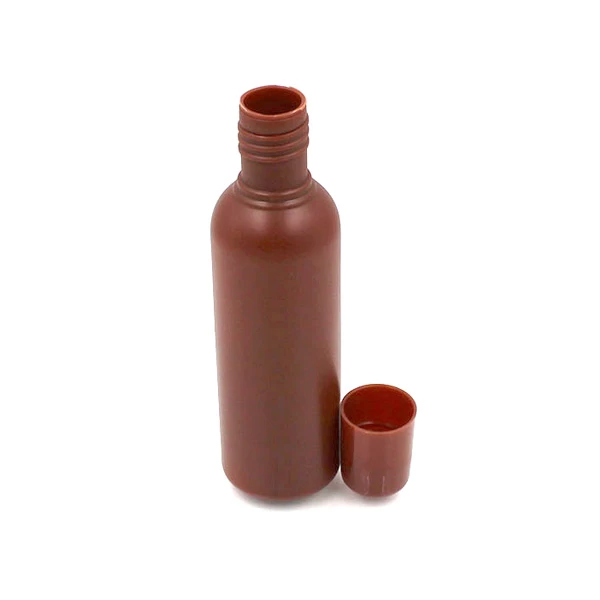 HDPE棕色150ML化妆品瓶