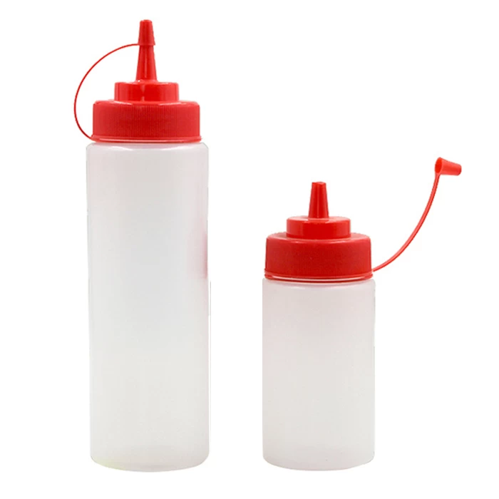250ml 350ml 500ml 700ml 1L Ketchup Sauce Plastic Squeeze Bottle