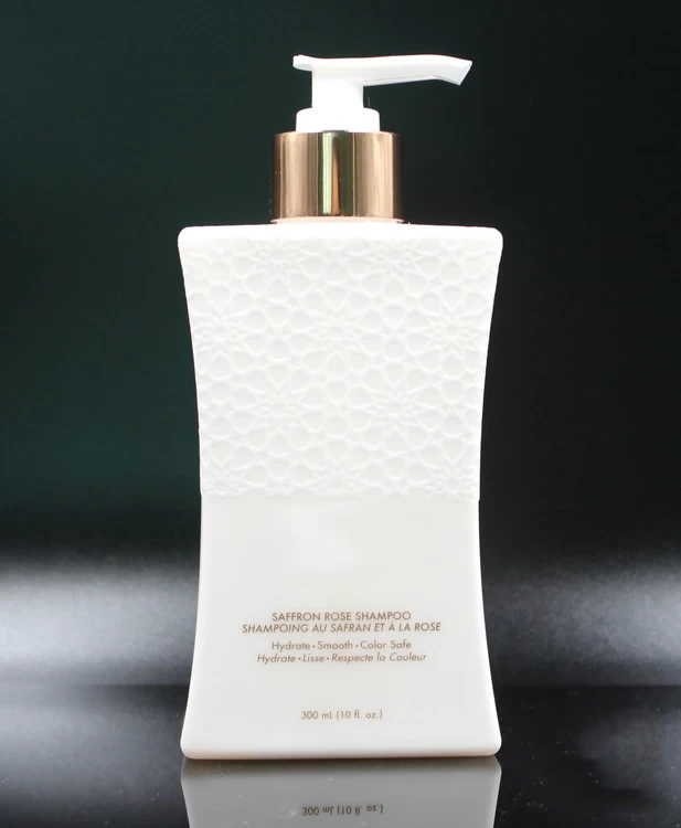 250ml HDPE Sand Blasting Cosmetic Shampoo Plastic Bottle