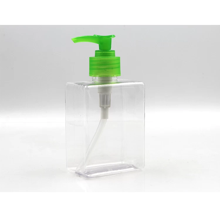 China 250ML Rectangle Square Lotion Pump Bottle manufacturer