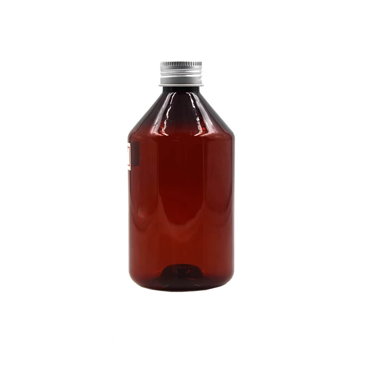 300ML PET Amber Bottle