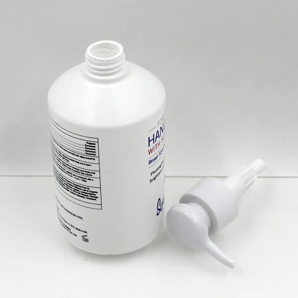 中国 300ML白色圆形沐浴露瓶 制造商