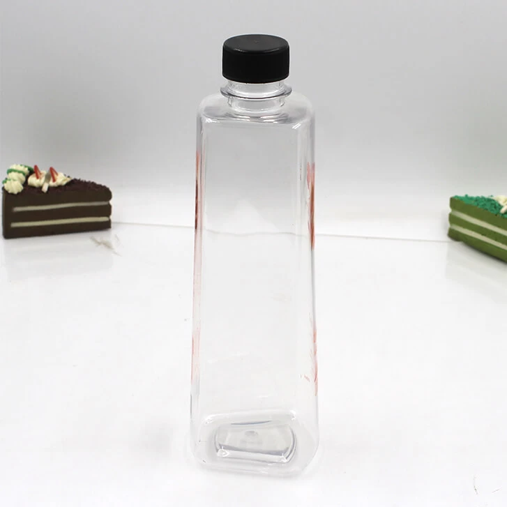350ml 500ml方形塑料瓶