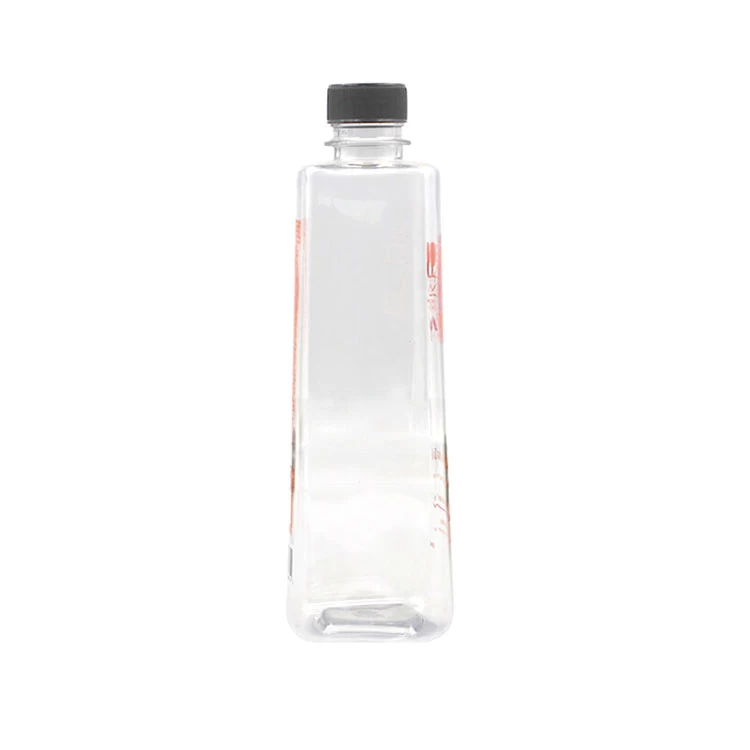 Vente en gros de bouteilles en plastique transparent PET 500ml bouteille  d'eau en plastique bouteille