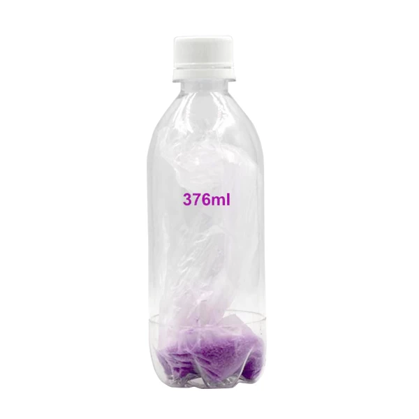 China 376 ml 12 oz Clear PET Beverage Plastic Juice Bottles manufacturer