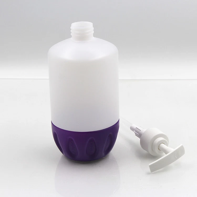 500ML HDPE白色乳液泵瓶