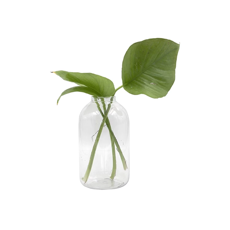 China 500ML Tabletop Plastic Flower Vase manufacturer