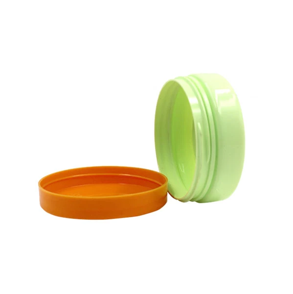 China 2 oz Flat Cream Plastic Jar manufacturer