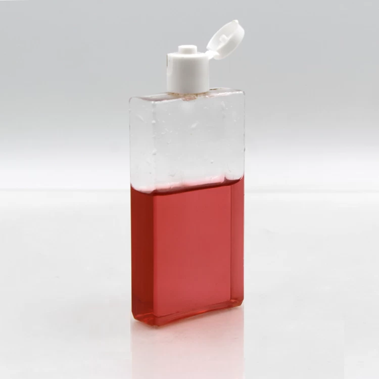 60ML Flat PETG Plastic Packaging Bottle