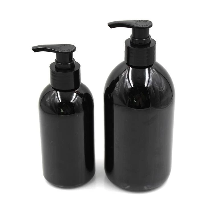8oz 16oz Black Hand Wash Bottle With Pump