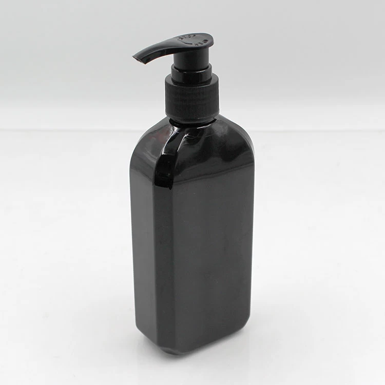 8OZ Flat Cosmetic Lotion Pump Bottle