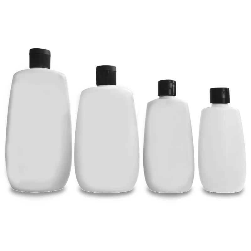 90ml 120ml 220ml 300ml Plastic Flat Squeeze Lotion Bottle