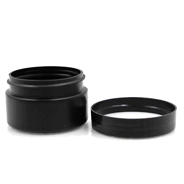 Black Matte 30 Ml PP Cosmetic Jar