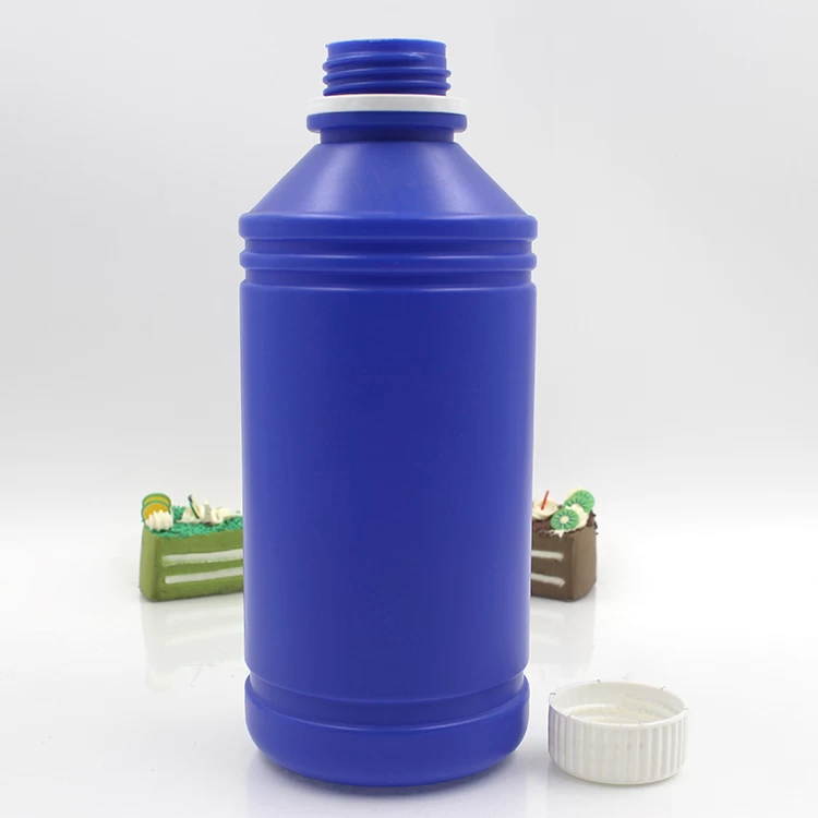 1L Round HDPE Chemical Powder Bottle