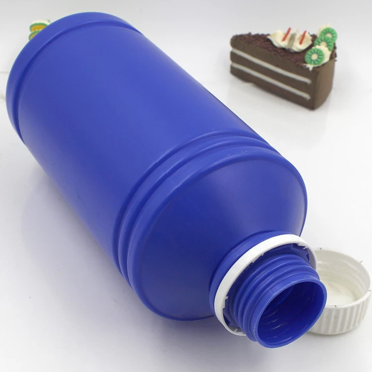 China 1L Round HDPE Chemical Powder Bottle manufacturer