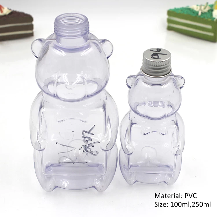 中国 卡通动物熊形塑料瓶 制造商