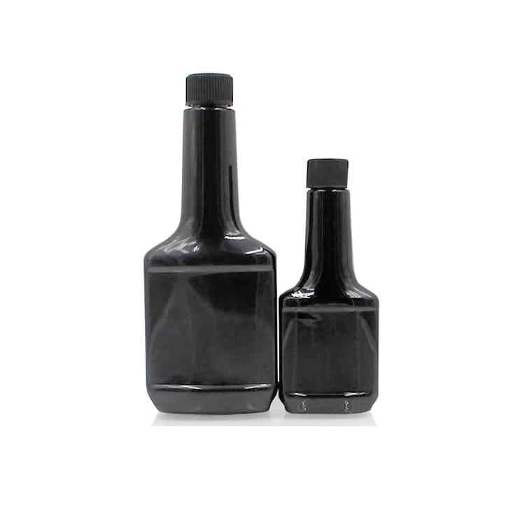 China 120ML 250ML Black PET Fuel Oil Additive Bottle manufacturer