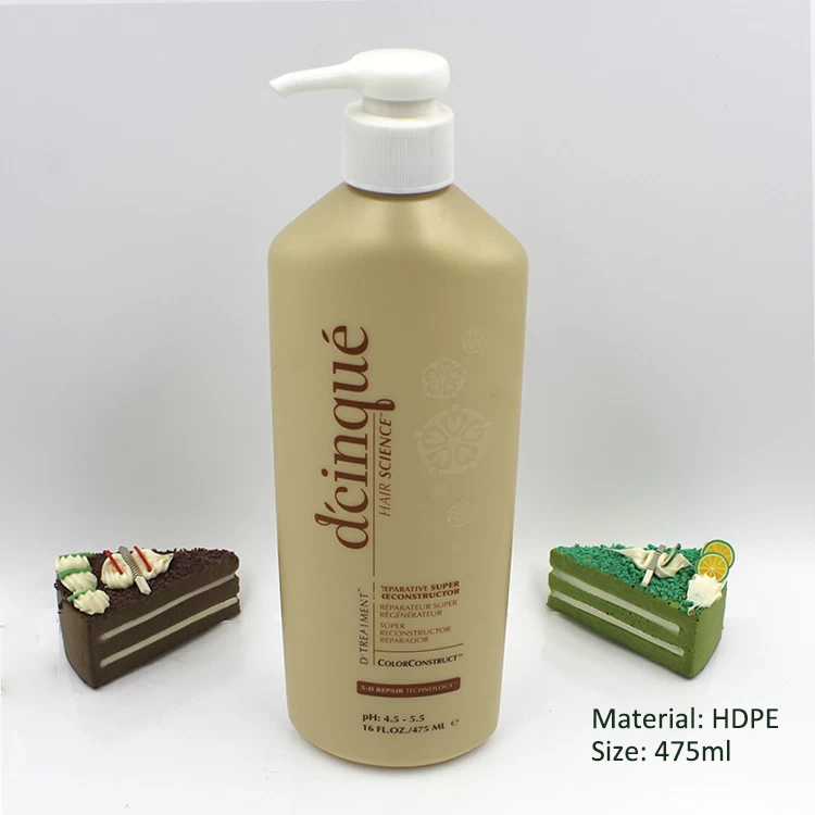 475ML HDPE Plastik Shampoo Flasche