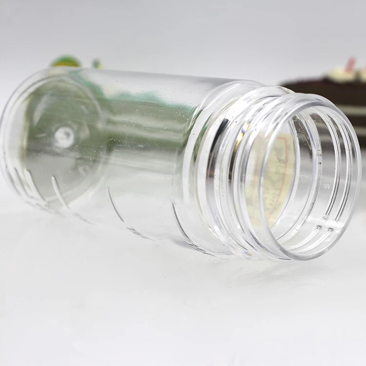 150ML Cylinder Round Plastic PET Bottle