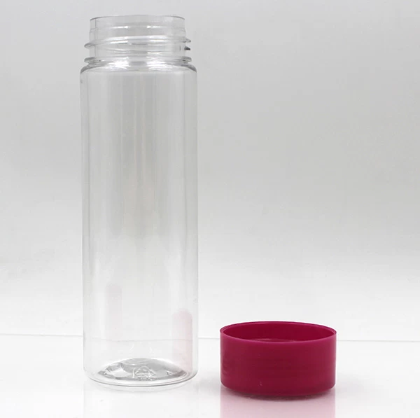 China 180ML Cylinder Round Plastic Bottle manufacturer