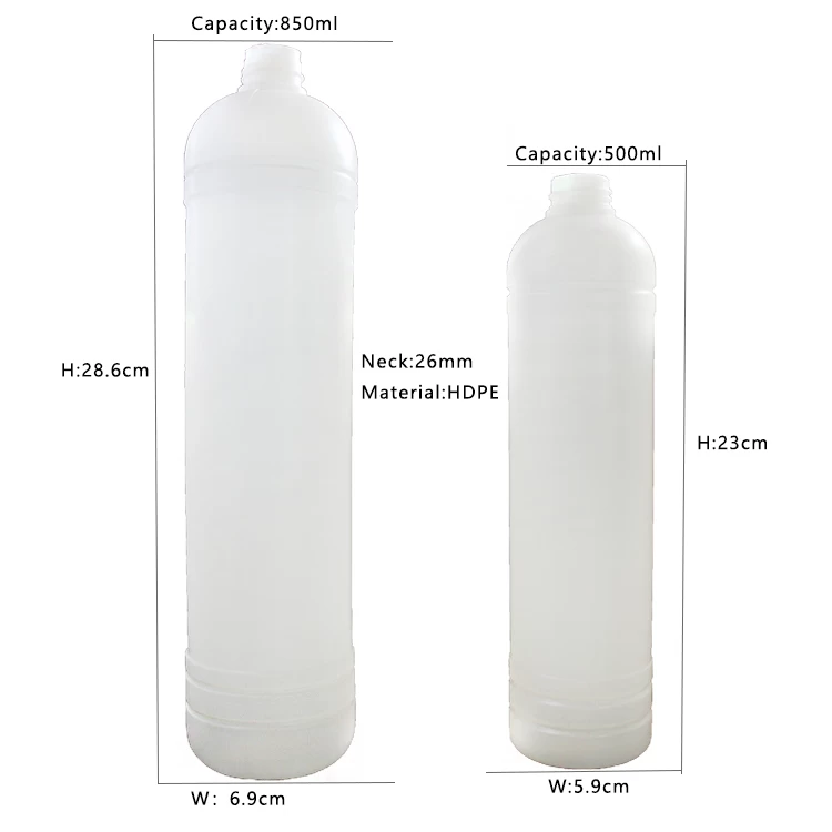 洗碗皂瓶 500ml 850ml 塑料挤压瓶