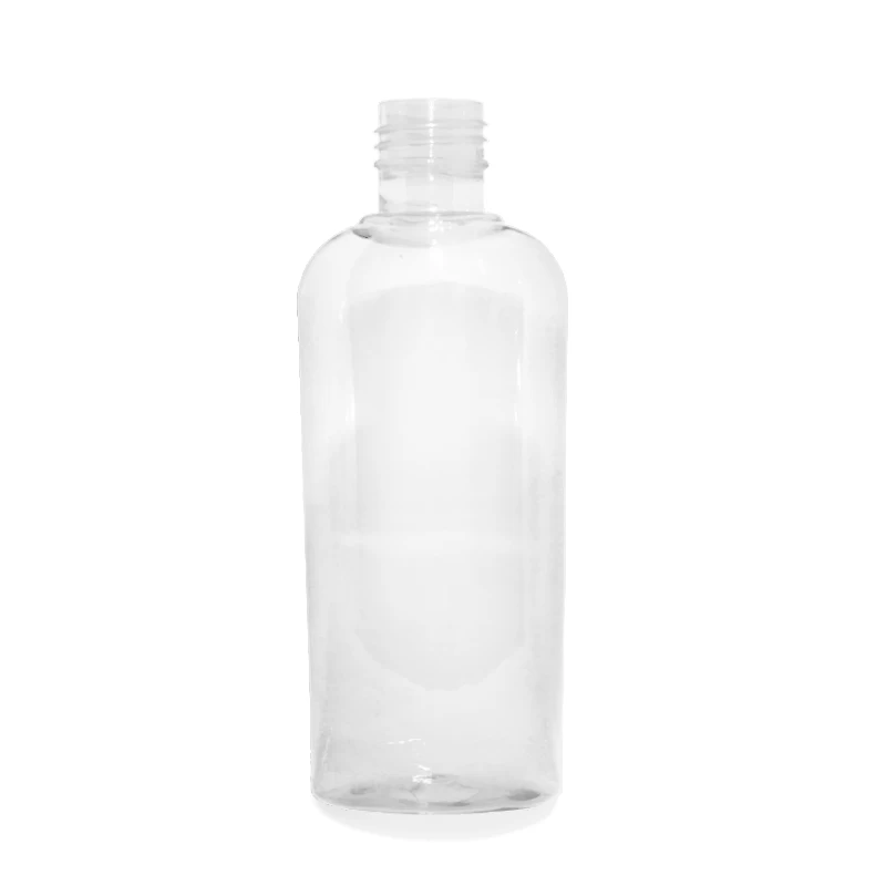 Empty Clear 4oz Lotion Plastic Squeeze Bottles