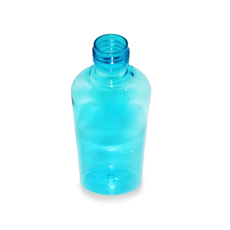 Empty Clear 4oz Lotion Plastic Squeeze Bottles