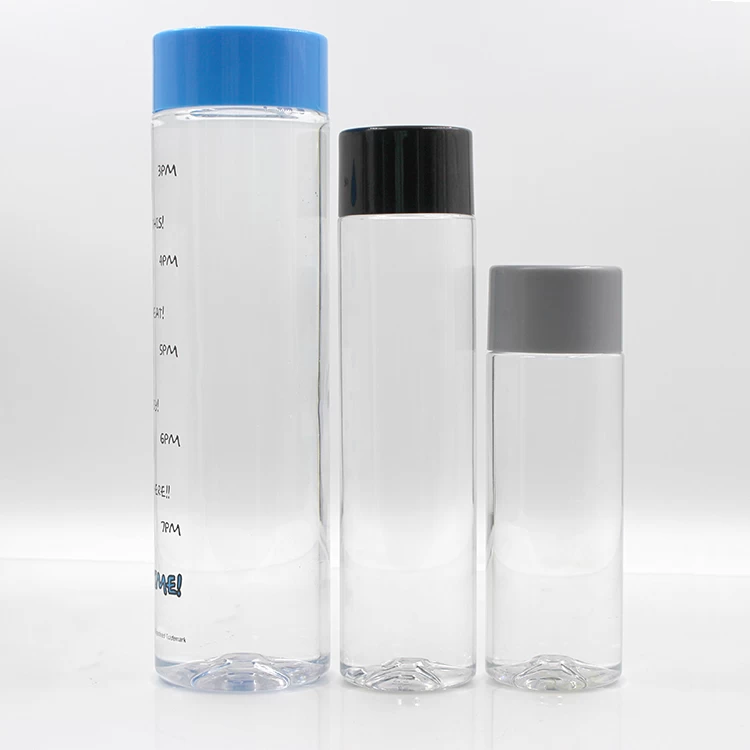 Voss Style Plastic Water Bottle