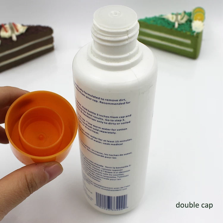 China 180ML Round HDPE Cosmetic Bottle manufacturer