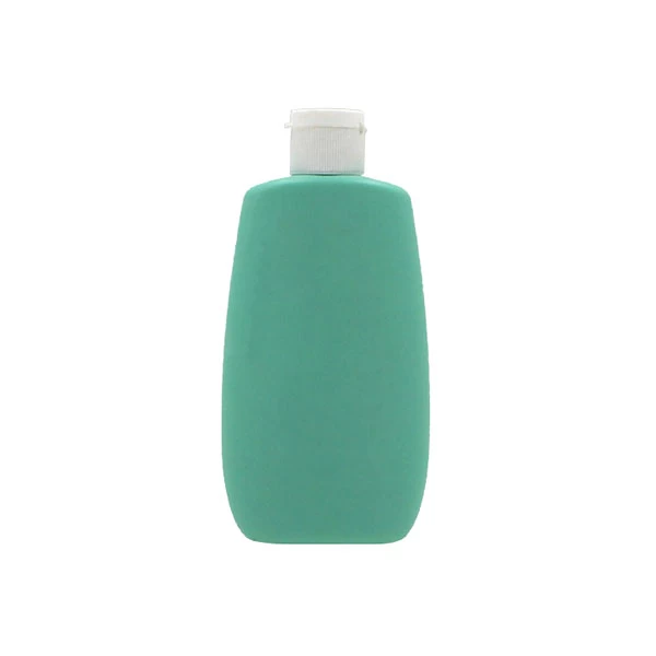 China 120ML HDPE Flat Bottle For Tanning Oil manufacturer