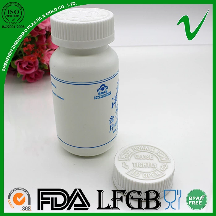 100g HDPE Medicine Plastic Bottle