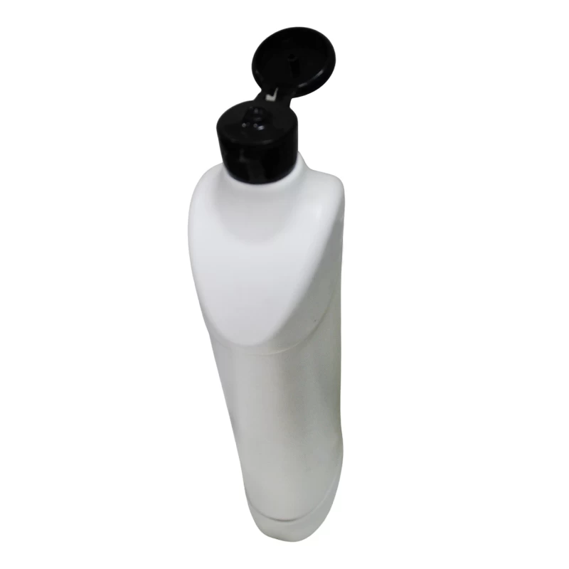 Bouteilles de savon liquide empaquetant la bouteille en plastique de compression de 500ml 900ml avec le chapeau supérieur de secousse