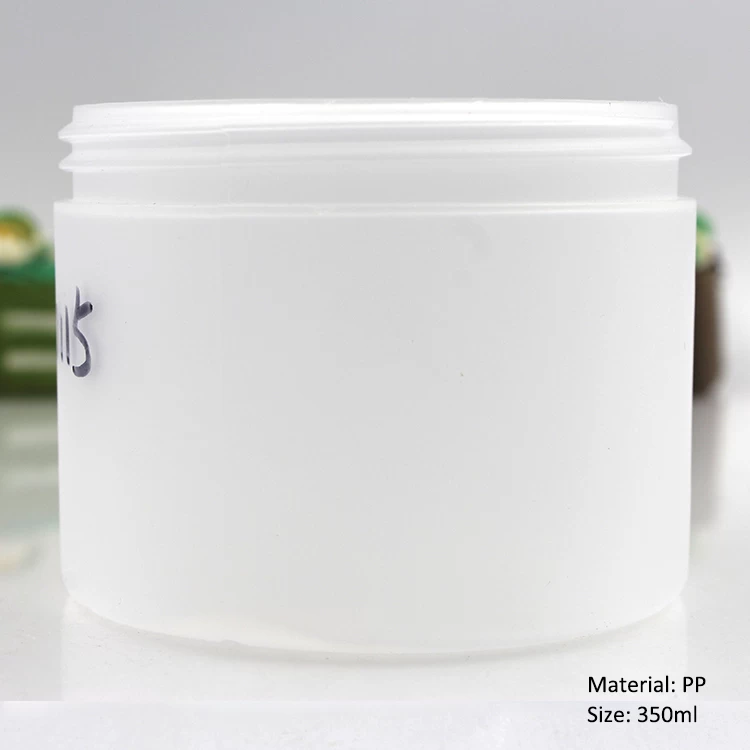 350ML PP Hair Pomade Packaging Jar