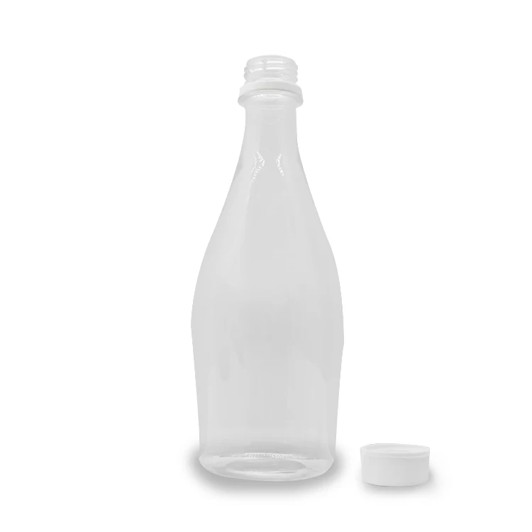 中国 长颈480ml PET塑料果汁瓶 制造商