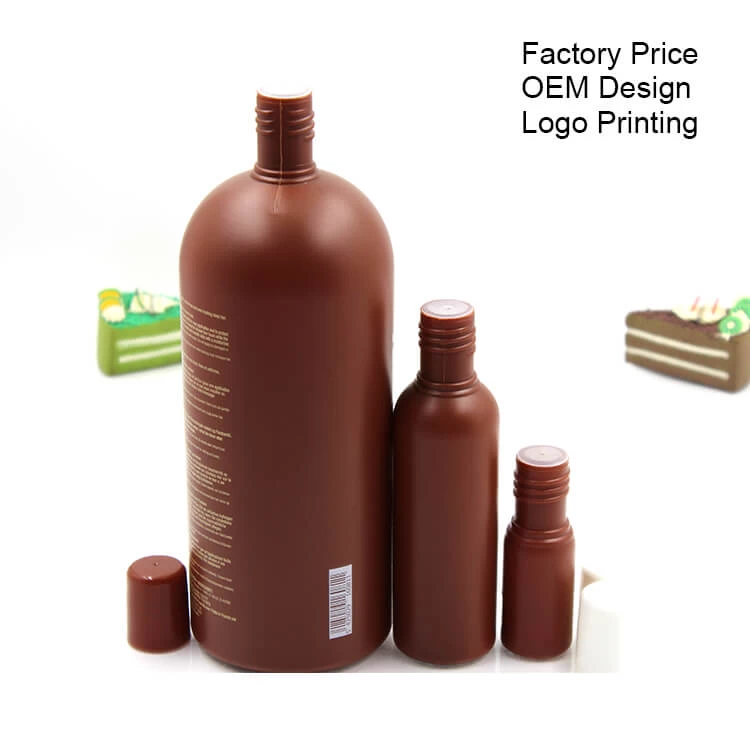 30ML 150ML 1L Amber Plastic Cosmetic Bottle