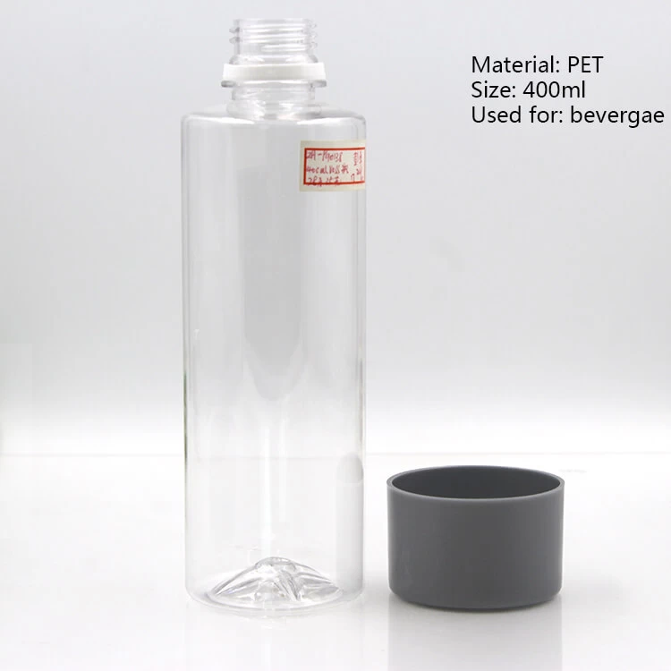 400 ml PET Kunststoff VOSS Form Flasche