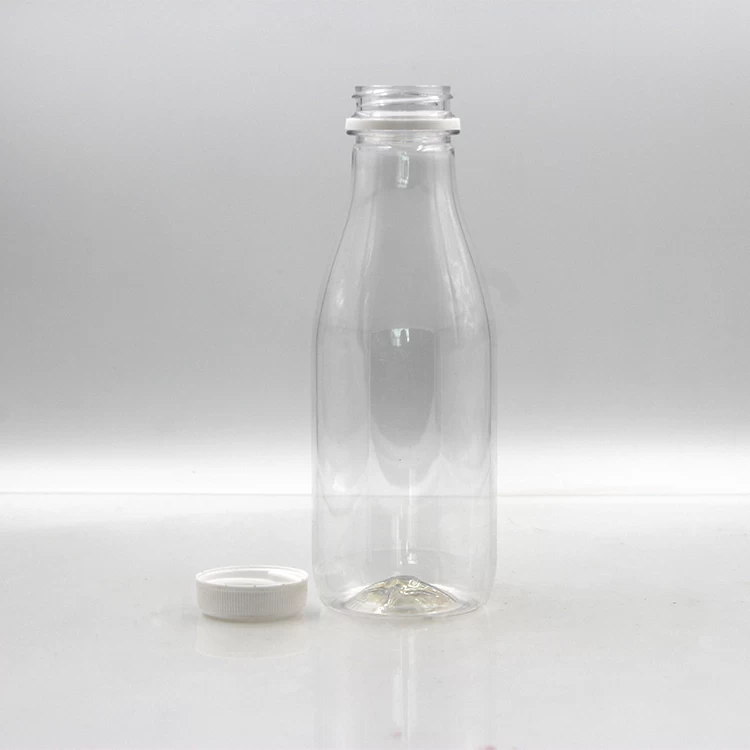 China Plastic Milk Bottle With Lid manufacturer