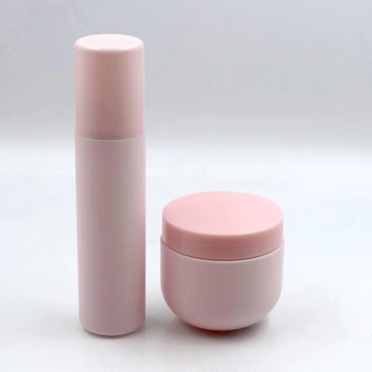 Pink Cosmetic Bottle Jar Tube for Lotion Cream
