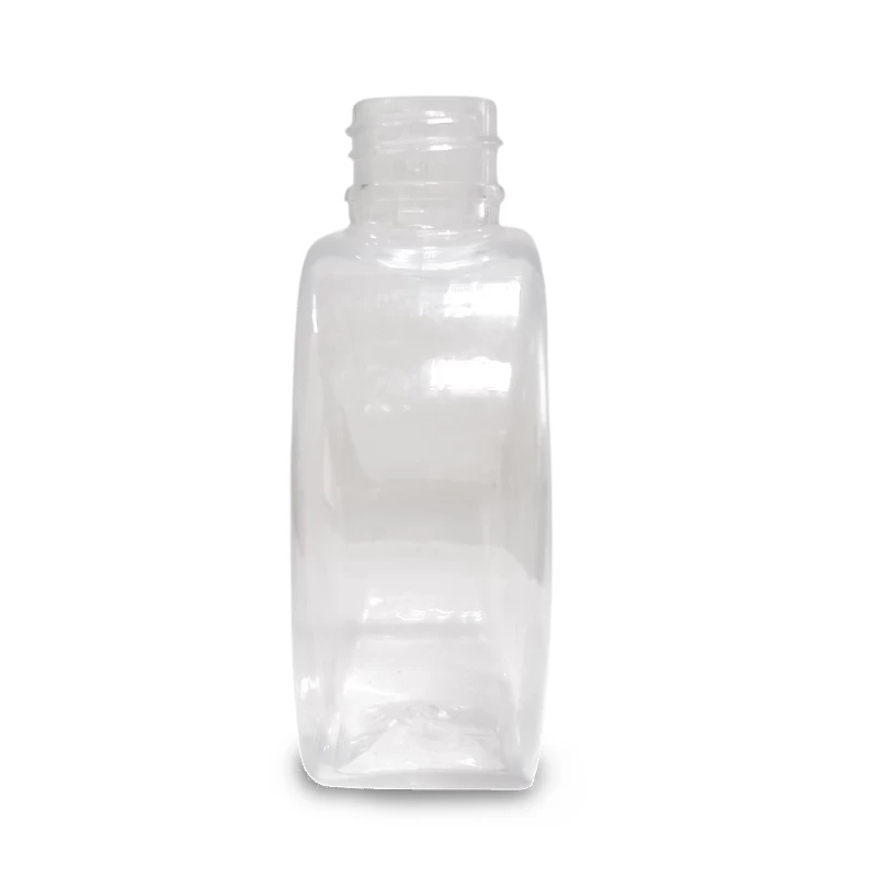 China PET Clear Round 100ml PET Tanning Oil Squeeze Plastic Bottle manufacturer