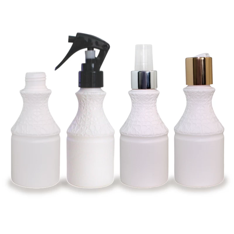 Sandblasted Frosted HDPE Luxury 150ml Cosmetic Plastic Bottle