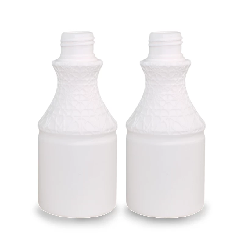 China Sandblasted Frosted HDPE Luxury 150ml Cosmetic Plastic Bottle manufacturer