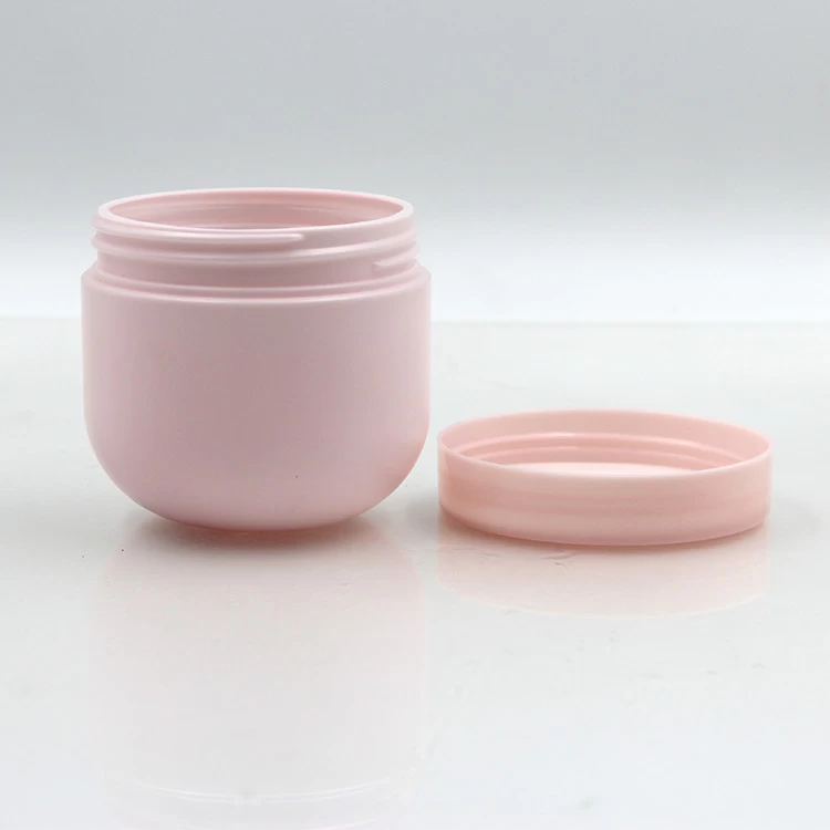 150ML HDPE Pink Plastic Skincare Jar