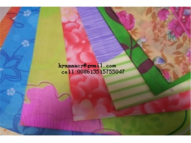 export middle east  TC mattress pongee fabric supply
