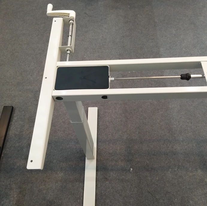 2017 Top Rated High Quality handle Kurbel einstellbar standing Desk