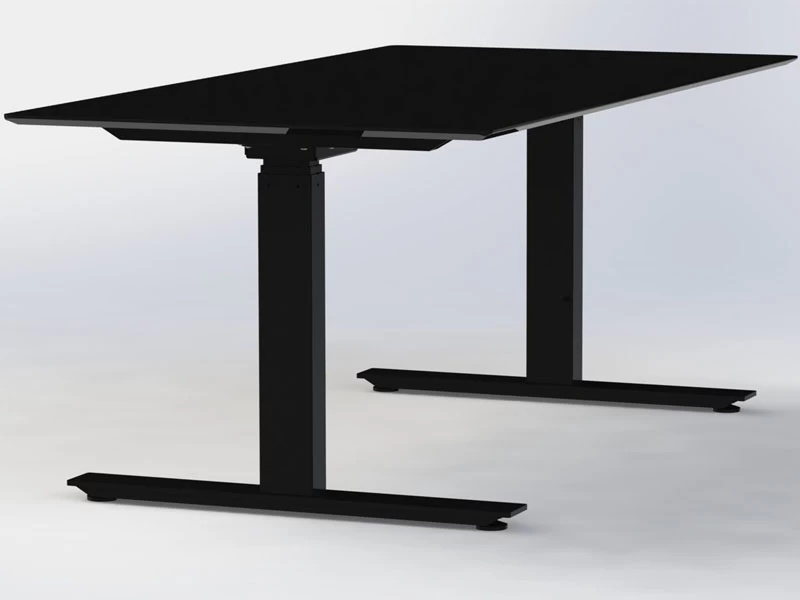 Günstige elektrisch verstellbar Stehen Schreibtisch, Bürostehpult, Stehpult Rahmen