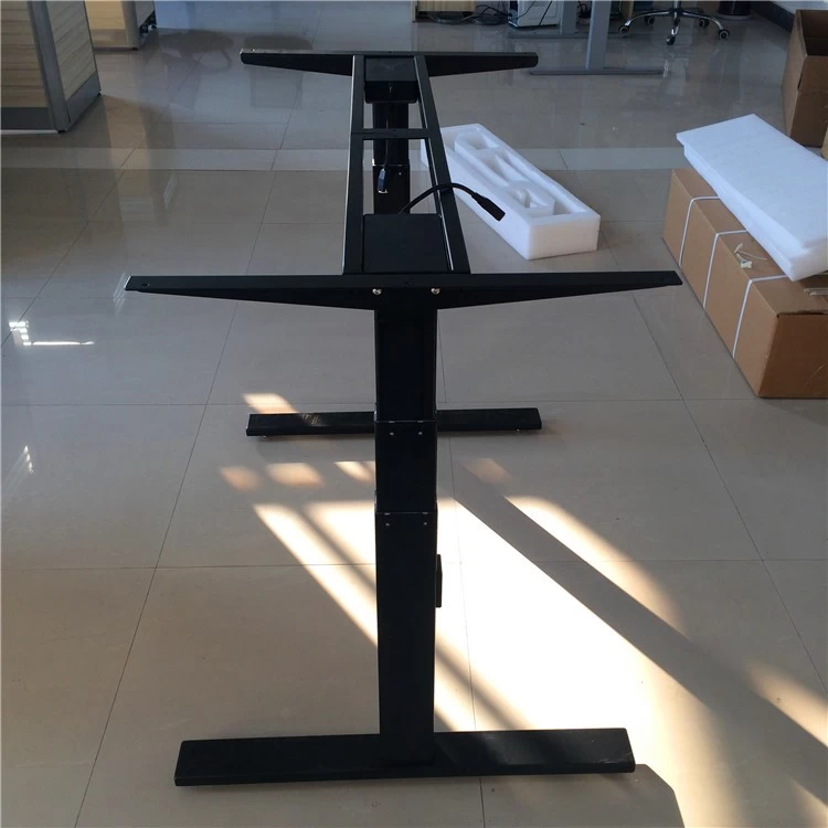 Office furniture sit stand lifting desk electric height adjustable table frame