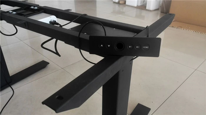 Suzhou smooth & silent lifting Height Adjustable Standing Desk Frame of China