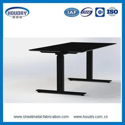 height-adjustable standing desk.