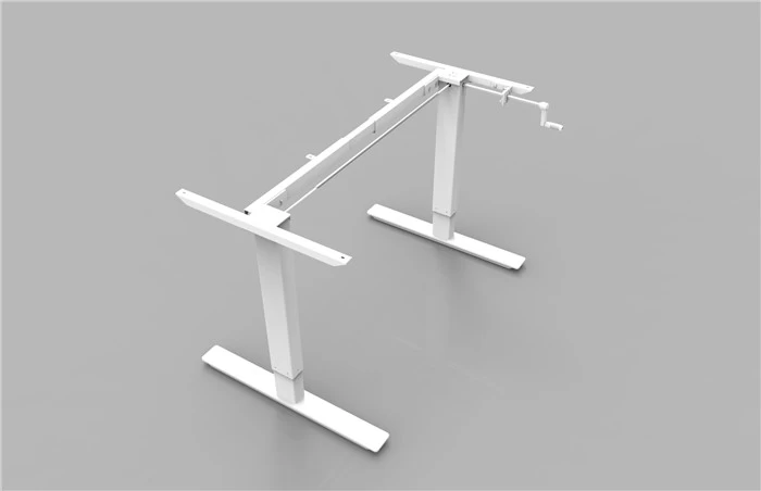 metal office desk height adjustable computer desk simple style