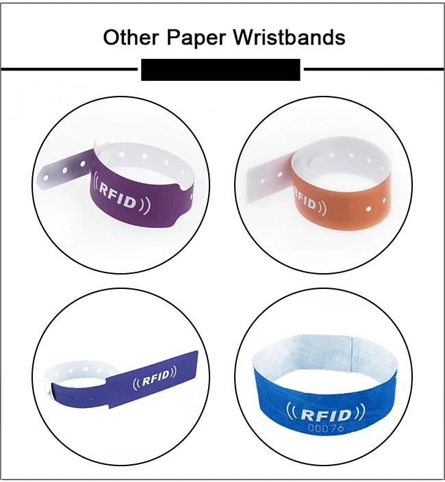disposable paper wristband